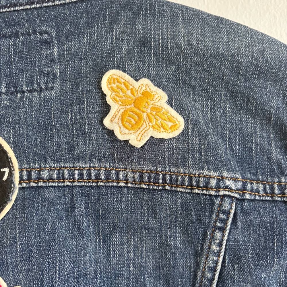 Polo by Ralph Lauren Blue Denim Jacket with Pink Detail - Picture 9 of 16